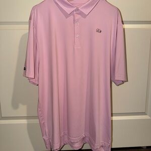 Good Good Golf Polo (Pink) XL